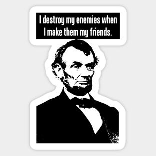 ABRAHAM LINCOLN Sticker